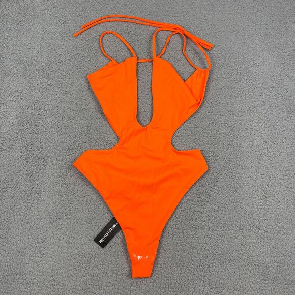 PrettyLittleThing Other - PrettyLittleThing Orange One Piece Swimsuit